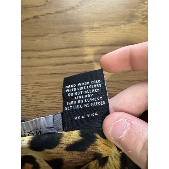 Notations Tunic Blouse Women Size 1X V Neck Long Sleeve Colorful Lightweight - Picture 10 of 11